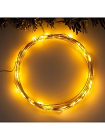 Гирлянда «Нить» 5 м роса, желтое