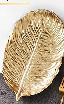 Блюдо для фруктов Доляна «Лист»