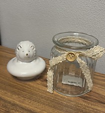 Банка для сыпучих Доляна «Ёжик в золотом», 230 мл.