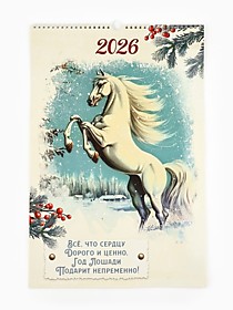 Календарь перекидной на ригеле  «Винтаж»