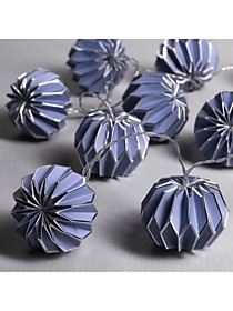 Гирлянда «Нить» 2 м с насадками «Синий фонарик»