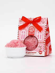 Соль для ванны, аромат клубничный джем, URAL LAB