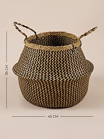 Корзина для белья плетеная круглая SL Home «Сорренто» Корзина для белья плетеная круглая SL Home «Сорренто»
