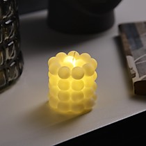 Светодиодная фигура «Свеча шарики» 5?5 см